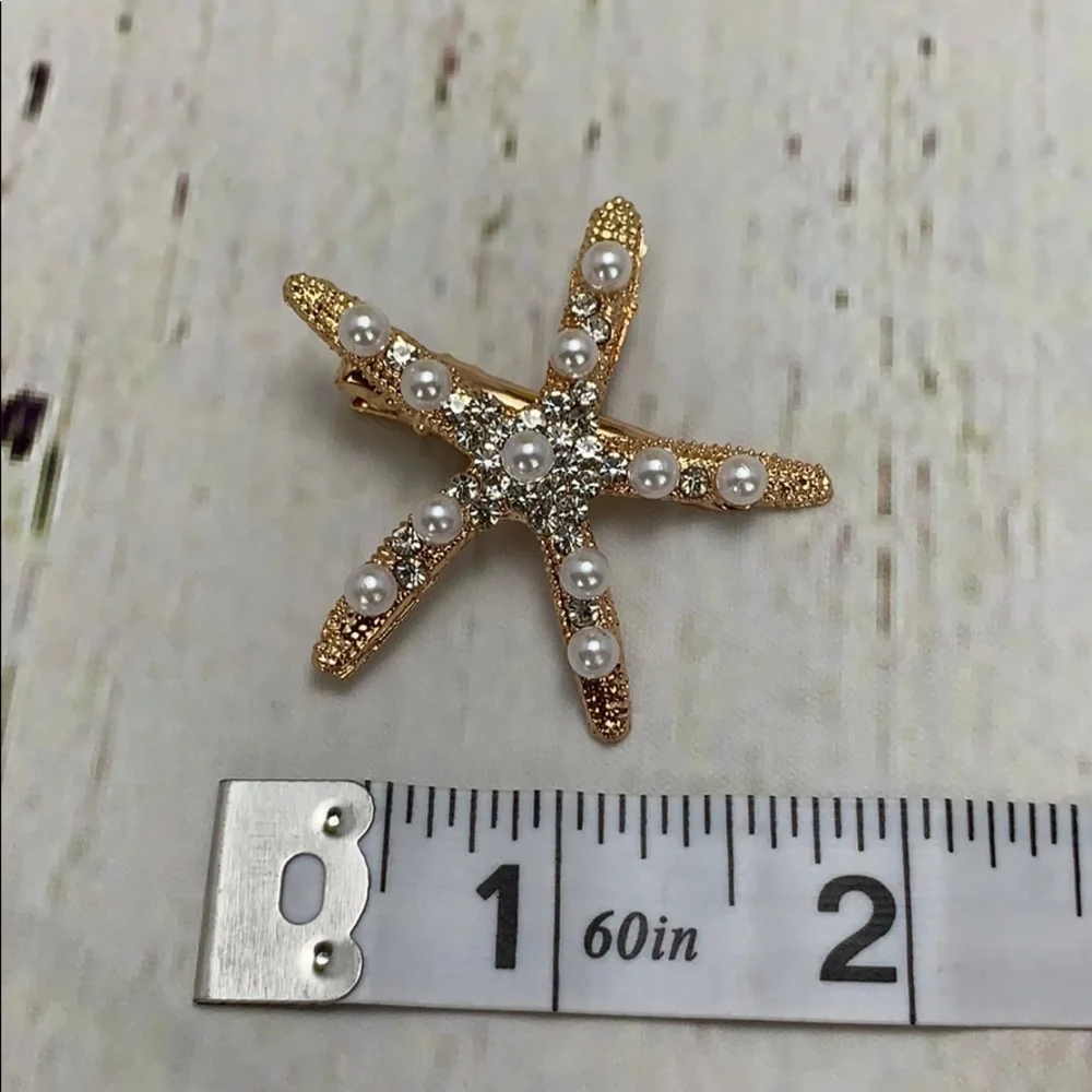 Bundle of 2 Starfish Hair clips